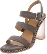 Thumbnail for your product : Marc by Marc Jacobs Suede Multistrap Sandals