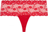 Thumbnail for your product : City Chic Zoey Thong - red