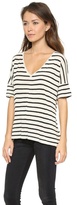 Thumbnail for your product : Feel The Piece Linen Stripe Tee