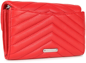 Rebecca Minkoff Quilted Pebbled-leather Wallet