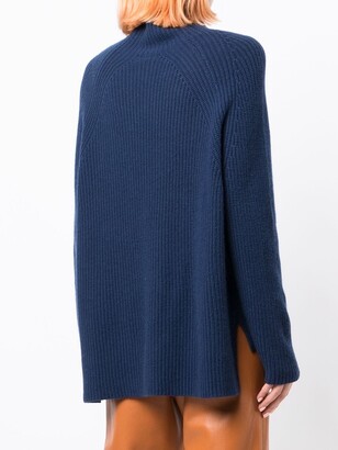 N.Peal Roll Neck Organic Cashmere Jumper