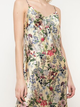 Madison.Maison Lauren floral-print silk dress