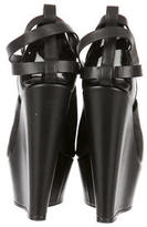 Thumbnail for your product : Philosophy di Alberta Ferretti Leather Wedges
