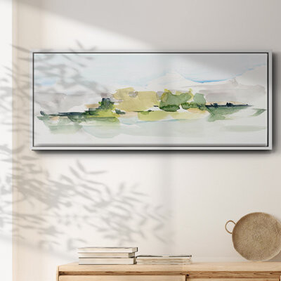 Wexford Home Tangerine Sunset I- Framed Canvas