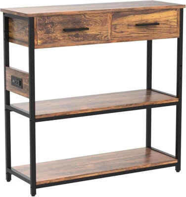 17 Stories Zaahirah 11.8'' W Metal Shelving Unit