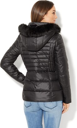 New York and Company Hooded Puffer Jacket