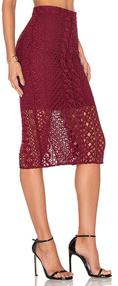 Bardot Calista Lace Skirt
