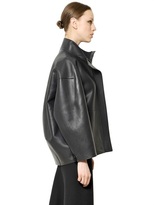 Thumbnail for your product : Jil Sander Bonded Nappa Leather Jacket