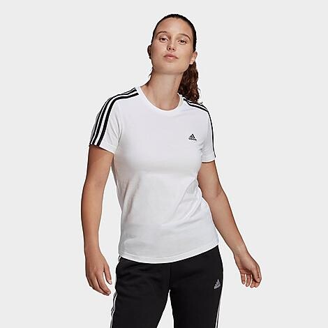 Adidas 3 Stripe Shirt | Shop the world's largest collection of fashion |  ShopStyle