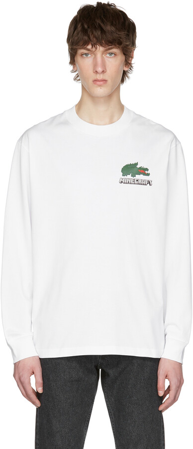 Lacoste White Men's T-shirts | Shop the world's largest collection 