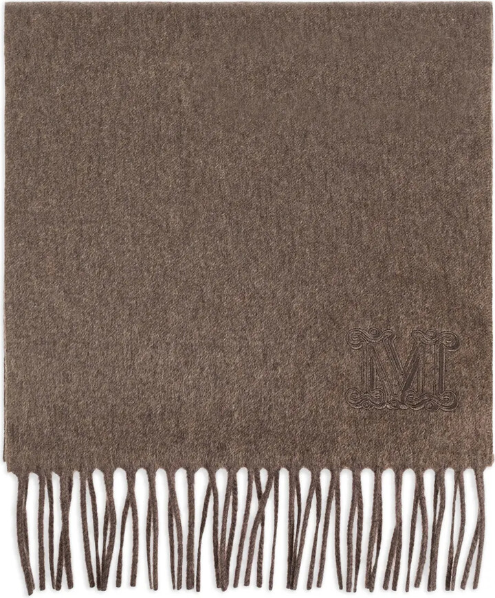 Max Mara Fringed Scarf