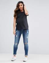 Thumbnail for your product : ASOS Maternity The Ultimate T-Shirt With Crew Neck