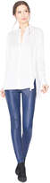 Thumbnail for your product : Alice + Olivia Front Zip Leather Legging