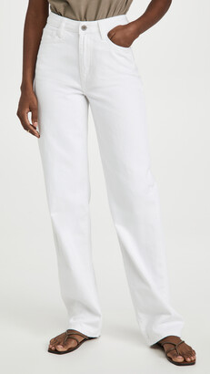 WeWoreWhat Mid Rise Straight Leg Jeans