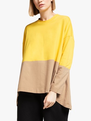 KIN Colour Block Long Sleeve T-Shirt