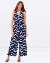 Thumbnail for your product : Warehouse Chain Print Jumpsuit