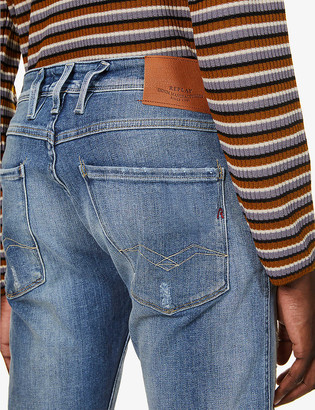 Replay Anbass skinny stretch-denim jeans
