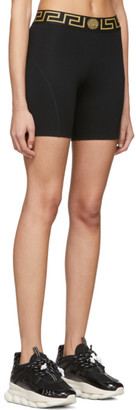 Versace Underwear Black Medusa Bike Shorts