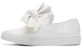 Thumbnail for your product : Cédric Charlier White Bow Slip-On Sneakers