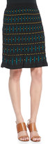 Thumbnail for your product : M Missoni Helix Printed Knit Skirt