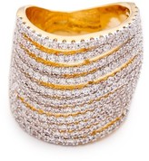 Thumbnail for your product : Noir Crystal Encrusted Ring