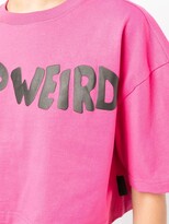 Thumbnail for your product : Izzue Keep Weird cropped T-shirt