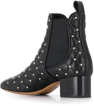 Valentino Rockstud Spike 45mm ankle boots
