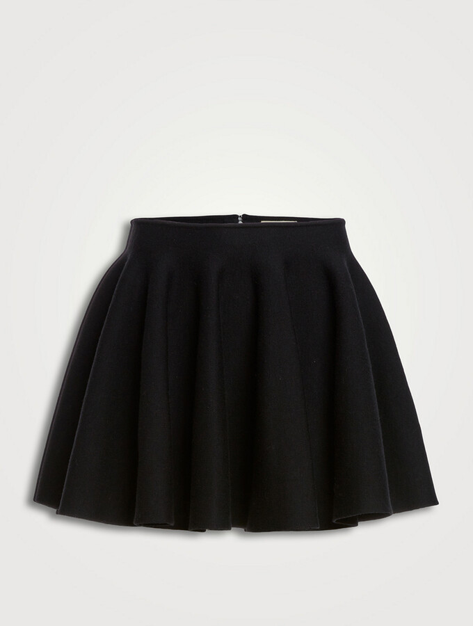 スカート KHAITE MINI SKIRT JAXON Jaxon Skirt in Black – KHAITE