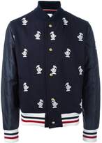 Thumbnail for your product : Moncler Moncler duck embroidered bomber jacket
