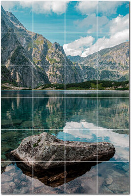 Picture-Tiles.com Lakes Photo 6 x 6