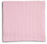 Thumbnail for your product : Rachel Riley Infant's Pink Cable-Knit Cashmere Blanket