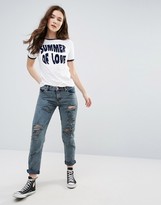 Thumbnail for your product : Glamorous Ripped Jeans
