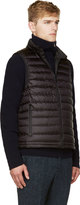 Thumbnail for your product : Sacai Black Quilted Down Minimal Vest