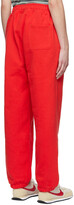 Thumbnail for your product : Stussy Red Cotton Lounge Pants