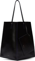 Thumbnail for your product : SIA Maiyet Black Oblique Shopper Tote