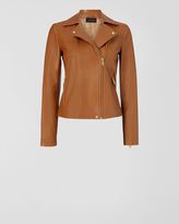 Thumbnail for your product : Jaeger Leather Biker Jacket
