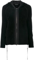 Tom Ford - velvet zip hoodie