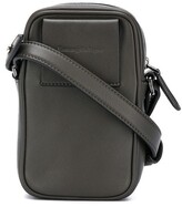 Thumbnail for your product : Ermenegildo Zegna PELLETESSUTA leather messenger bag