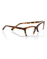 Thumbnail for your product : Eyebobs Flat Cat Semi-Rimless Cat-Eye Readers, Tortoise