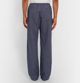 Thumbnail for your product : Derek Rose Checked Cotton-Flannel Pyjama Trousers