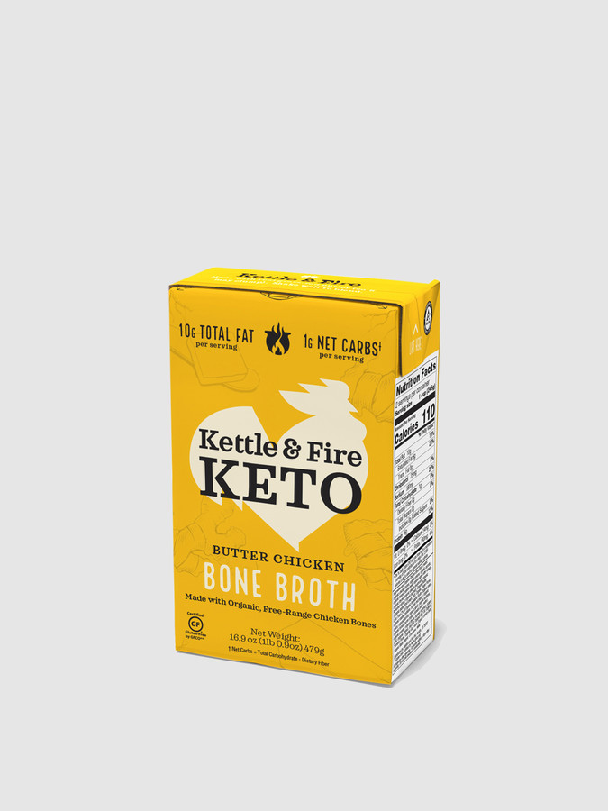 Kettle & Fire 6 Pack Butter Chicken Bone Broth 16oz ShopStyle Beauty Products