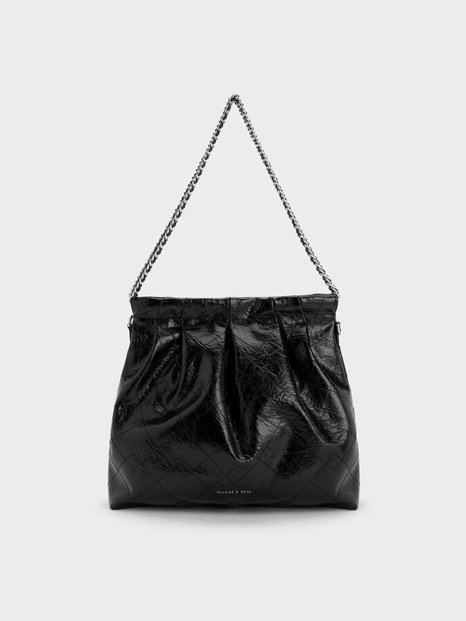 Charles & Keith Cockade Crescent Hobo Bag - ShopStyle