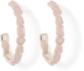 Thumbnail for your product : Forever New Coco Semi-Precious Hoop Earrings - Pink - 00