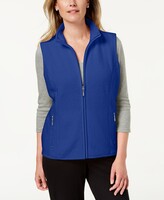 Thumbnail for your product : Karen Scott Petite Princess-Seam Zeroproof Zip-Front Vest, Created for Macy's