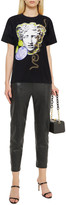 Thumbnail for your product : Versace Embellished Printed Cotton-jersey T-shirt