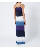 Thumbnail for your product : Mama Licious Mamalicious Navy Strappy Faded Stripe Maxi Dress