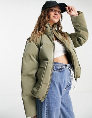 top shop puffer jacket
