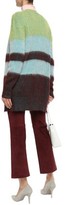Thumbnail for your product : Missoni Brushed Striped Intarsia-knit Cardigan