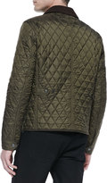 Thumbnail for your product : Burberry Exploded Check Long-Sleeve Shirt, Gray