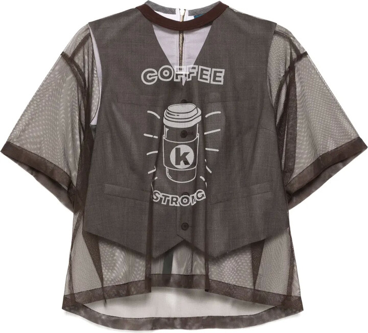 Kolor Graphic-Print Top